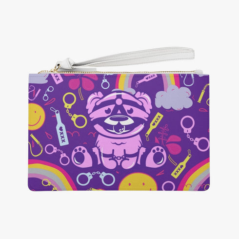 Kinky Bear BDSM Clutch Purse